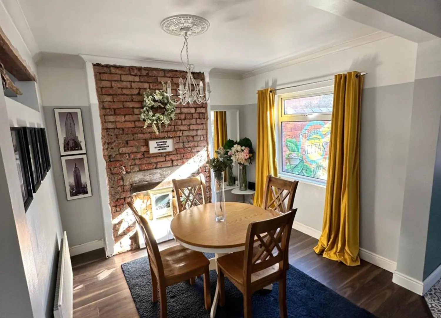 度假居 Cosy Two Bed Terraced House 7Min Drive From City 贝尔法斯特